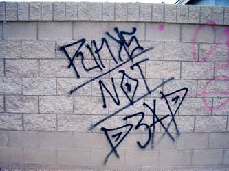 Graffiti removal services in Phoenix AZ by Miracle Maintenance
